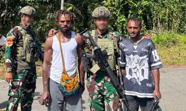Marinir di Papua, Ciptakan Rasa Aman Lewat Kedekatan dengan Masyarakat Yahukimo