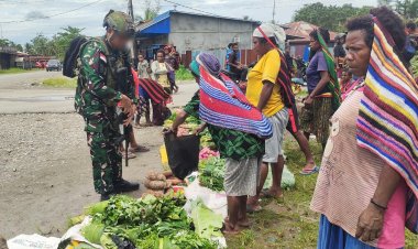 Marinir Hadir di Papua, Sentuh Langsung Ekonomi Rakyat Yahukimo